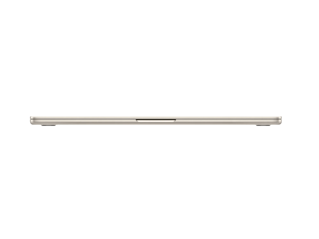 Apple MacBook Air 15-Inch M3 Chip, 8-Core CPU, 10-Core GPU, 8GB RAM, 256GB SSD – Starlight, Arabic Keyboard in Qatar Apple MacBook Air 15-Inch M3 Chip, 8-Core CPU, 10-Core GPU, 8GB RAM, 256GB SSD – Starlight, Arabic Keyboard in Qatar